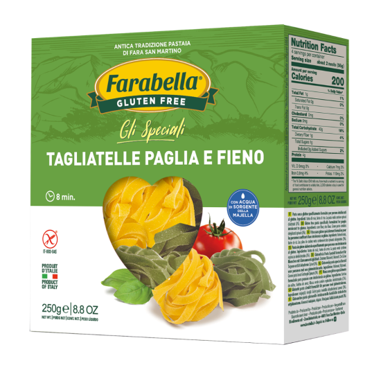 Tagliatelle Paglia e Fieno Farabella glutenfrei